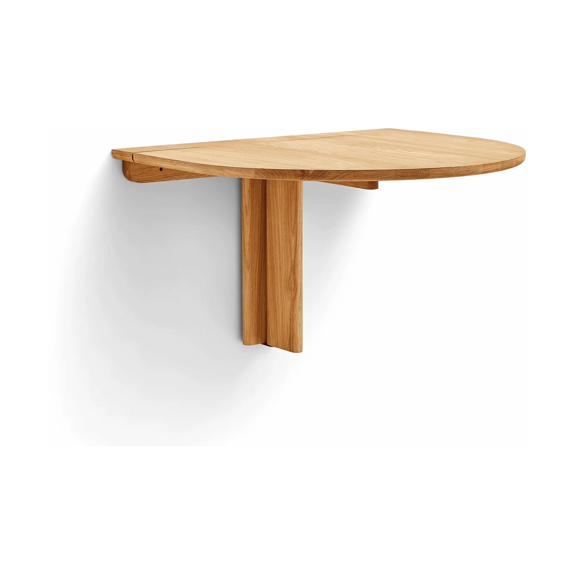 트레포일 벽걸이형 테이블, Oak Form & Refine