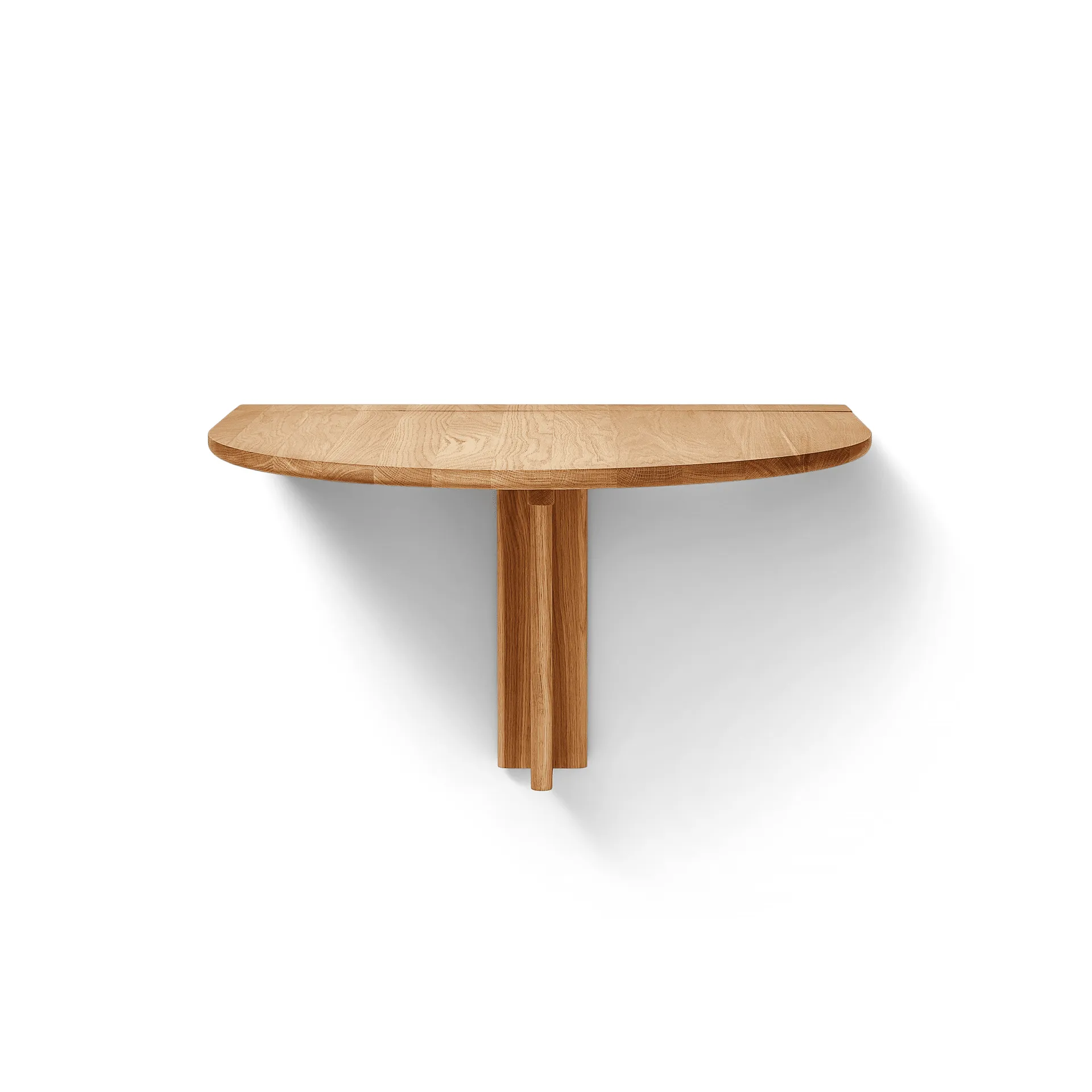 트레포일 벽걸이형 테이블, Oak Form & Refine