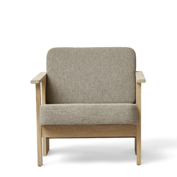 블록 라운지 체어 - White oak-Hallingdal 65-0227 - Form & Refine