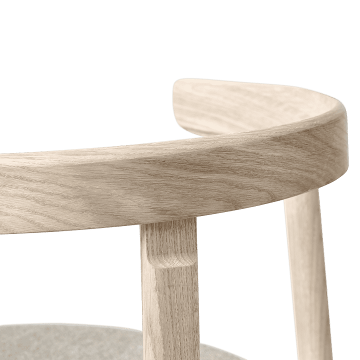 루나 체어, White oak Form & Refine