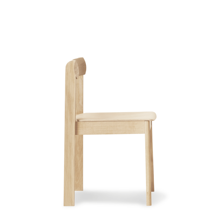 블루프린트 체어, White oak Form & Refine