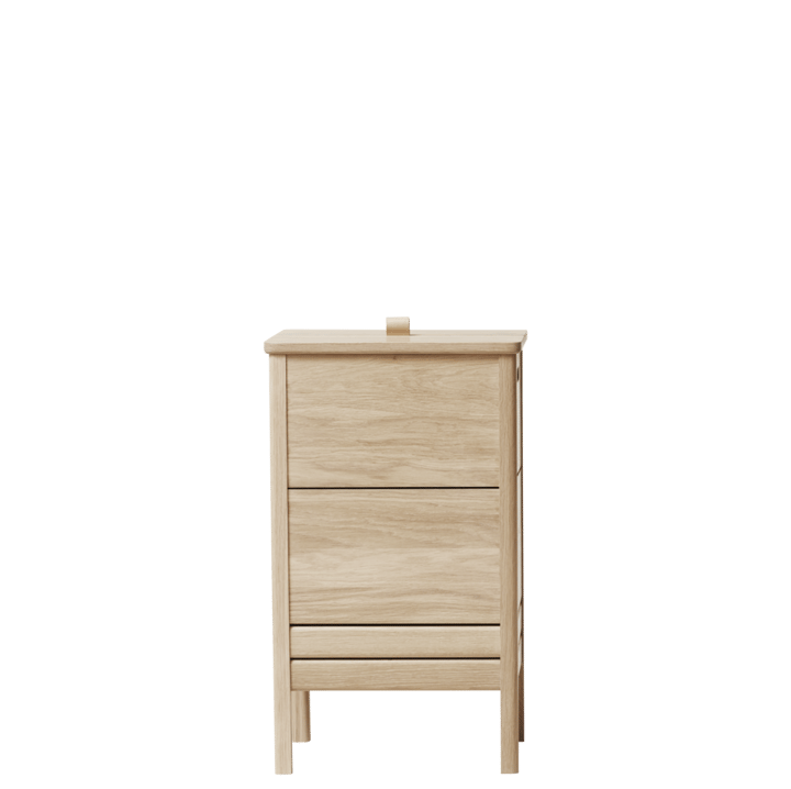 에이 라인 세탁 바구니, White oak Form & Refine