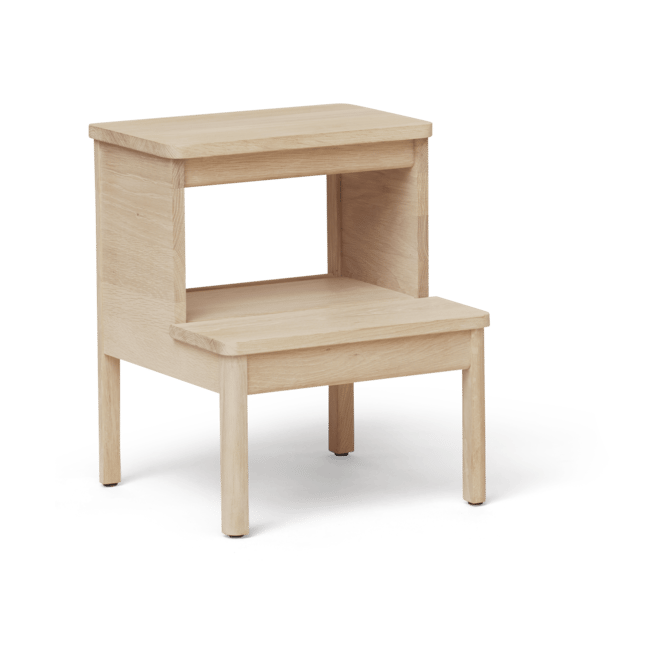에이 라인 스텝 스툴, White oak Form & Refine