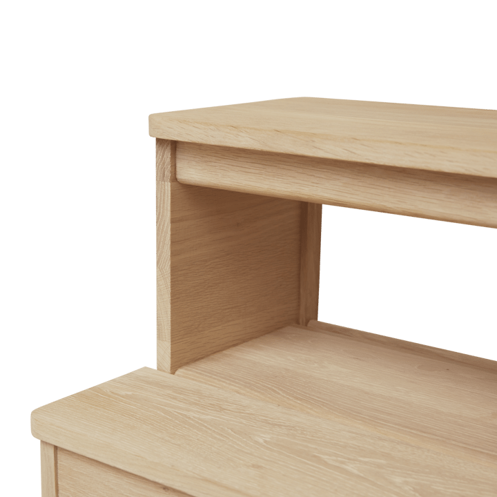 에이 라인 스텝 스툴, White oak Form & Refine