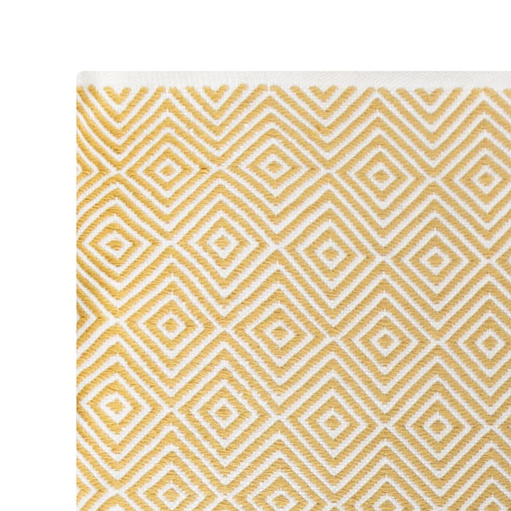 다이아몬드 PVC 러그 170x230 cm, Yellow Formgatan | 폼가탄