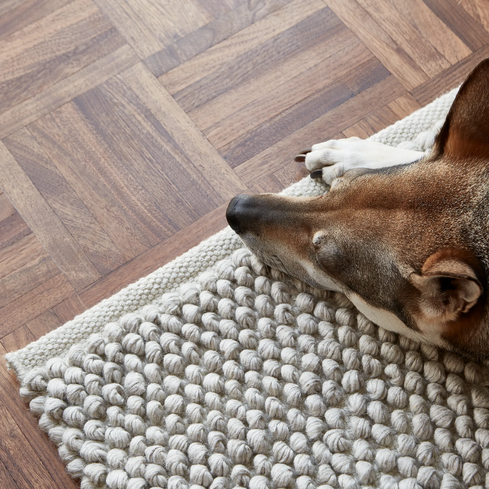 루프 PVC 러그 200x300 cm, Ivory Formgatan | 폼가탄