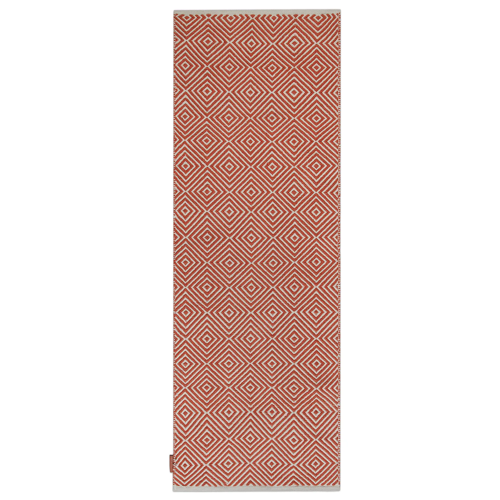 다이아몬드 PVC 러그 70x200 cm, Burnt orange Formgatan | 폼가탄
