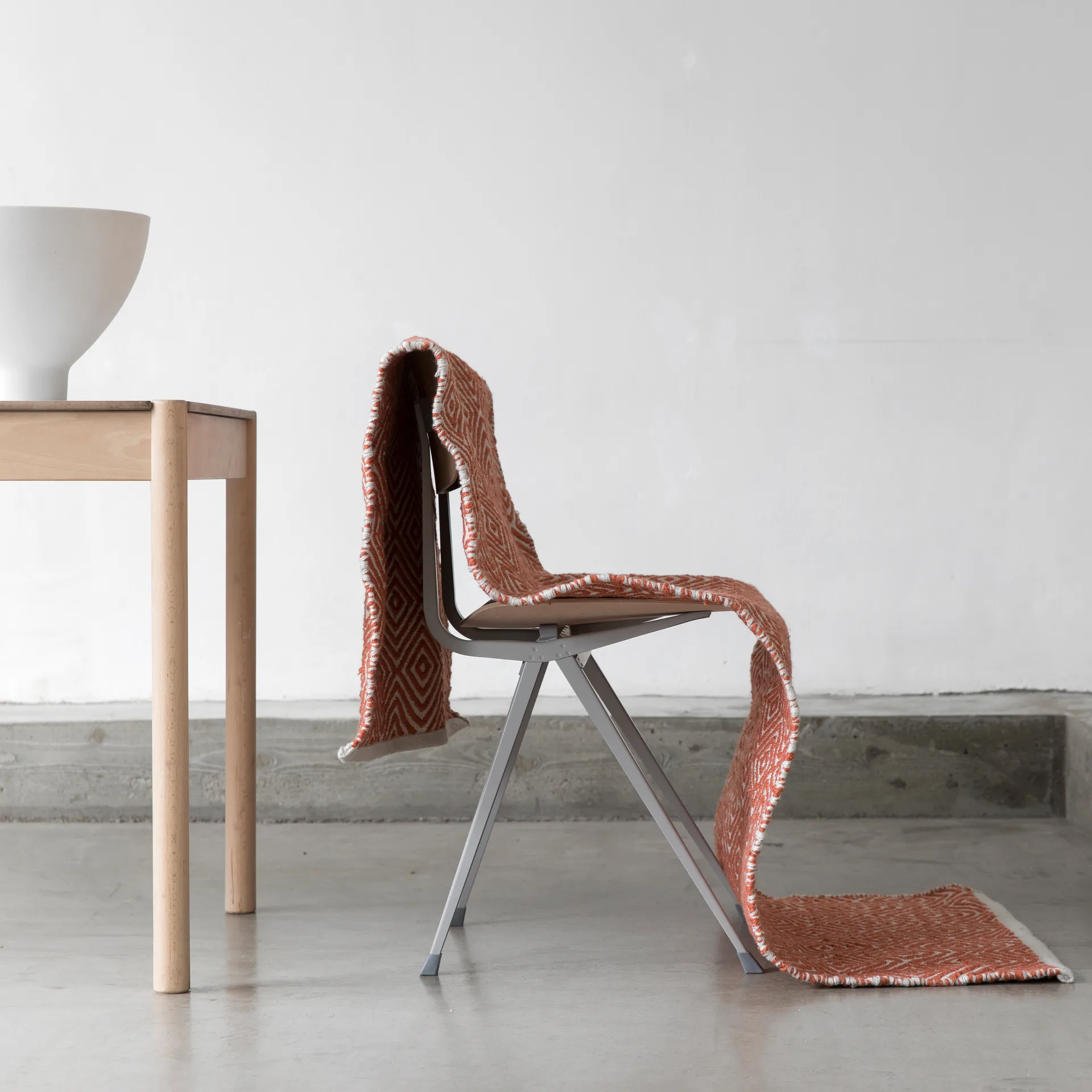 다이아몬드 PVC 러그 70x200 cm, Burnt orange Formgatan | 폼가탄