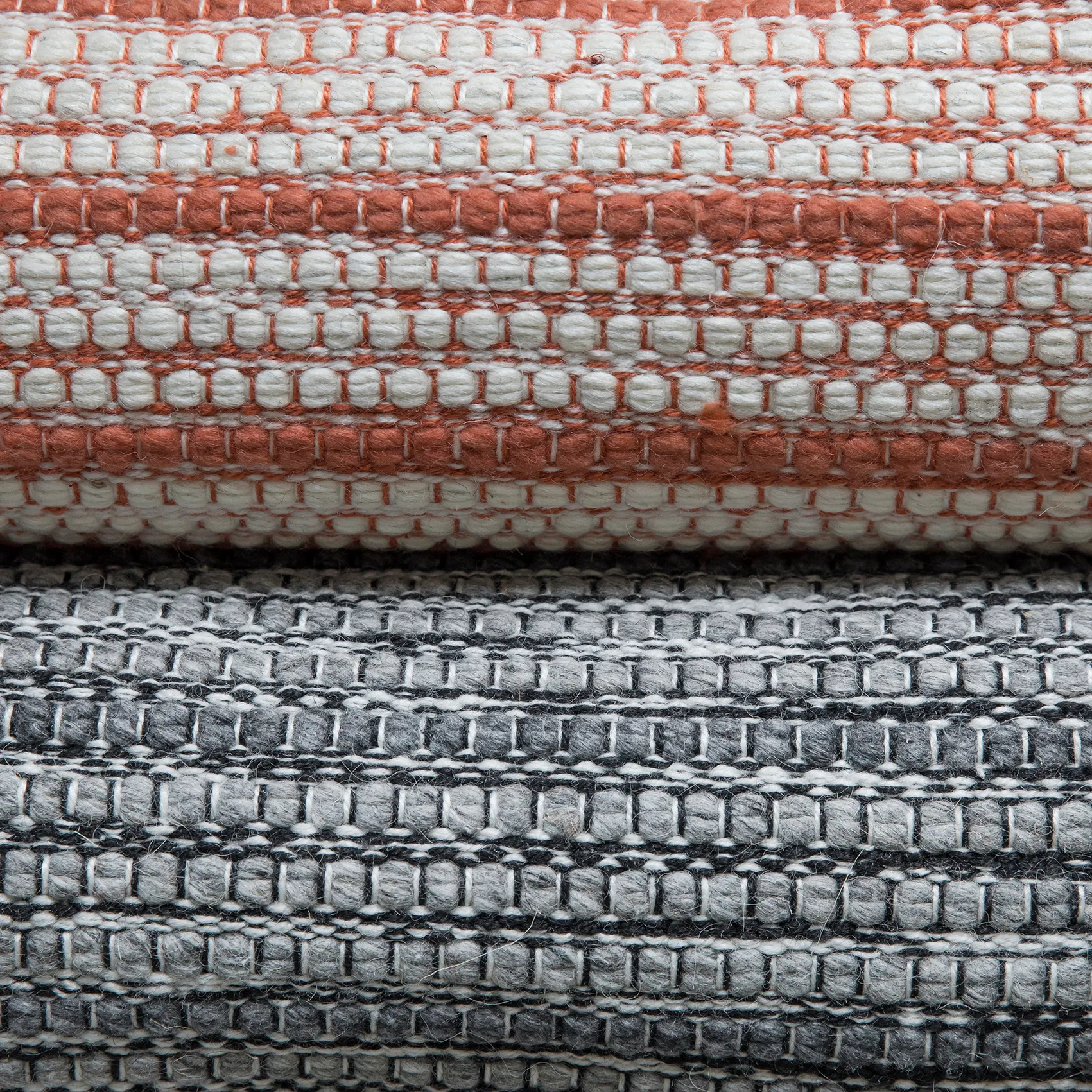 스트라이프 PVC 러그 70x200 cm, Burnt orange Formgatan | 폼가탄