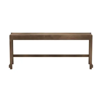 Bench 01 벤치 - 다크 브라운 자작나무, 114,6x37x46 cm - FRAMA