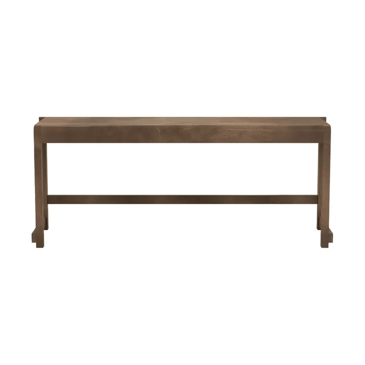Bench 01 bänk - 다크 브라운 자작나무, 114,6x37x46 cm - FRAMA
