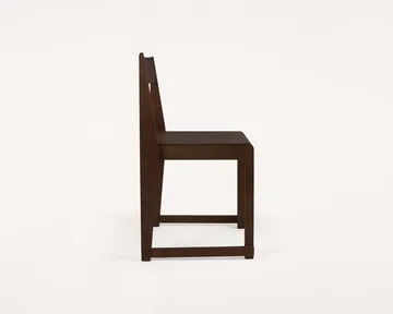 Chair 01 체어 - Dark brown birch - FRAMA