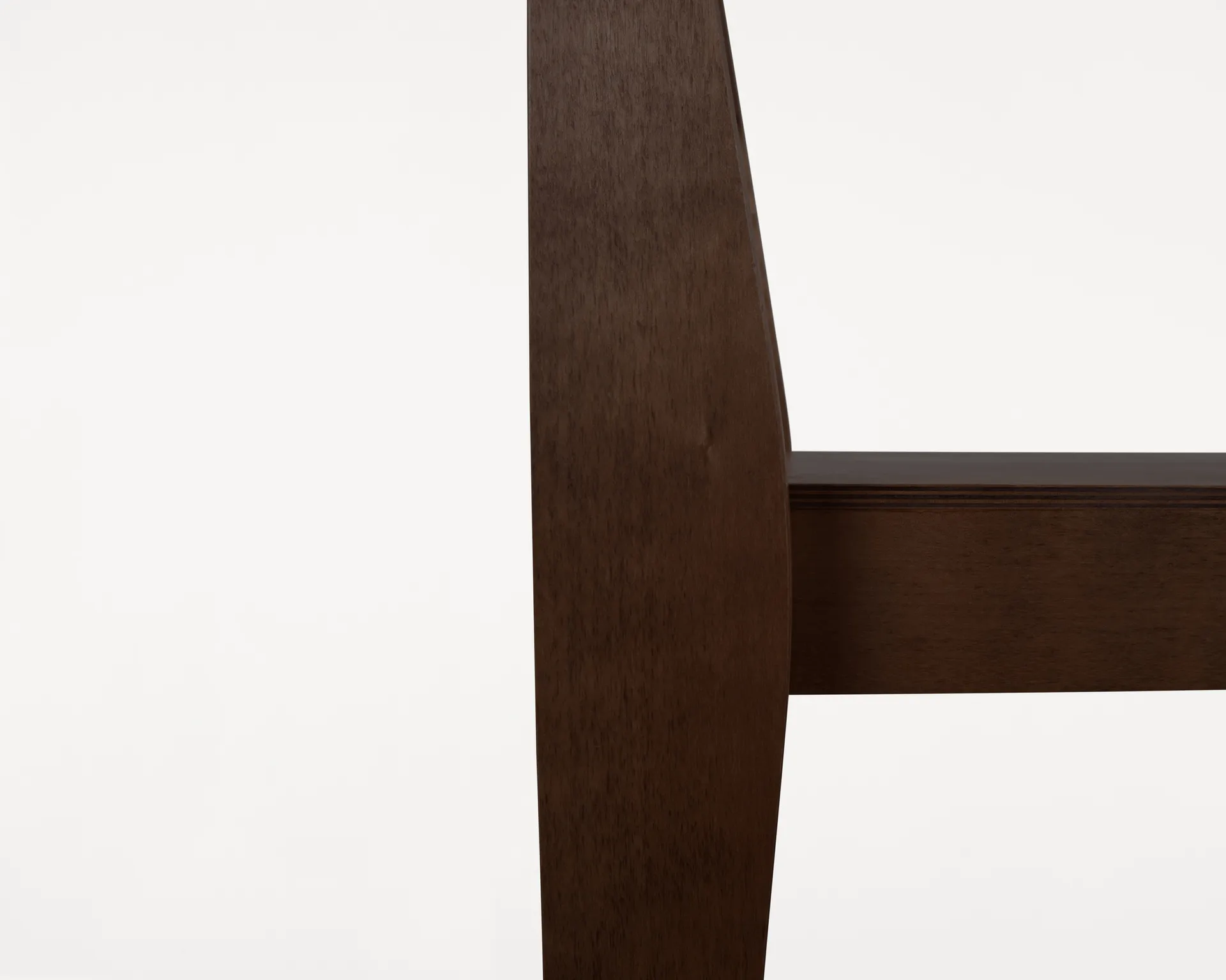 Chair 01 체어, Dark brown birch FRAMA