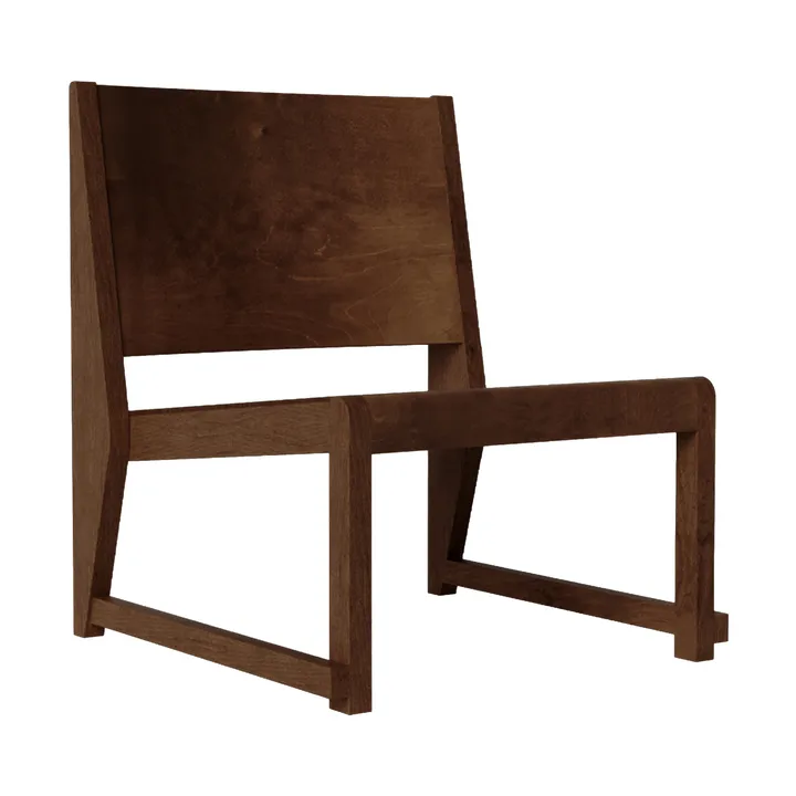 Easy Chair 01 라운지 체어 - Dark brown birch - FRAMA