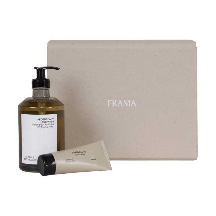 FRAMA 핸드솝 + 핸드크림 선물 세트 - Apothecary - FRAMA