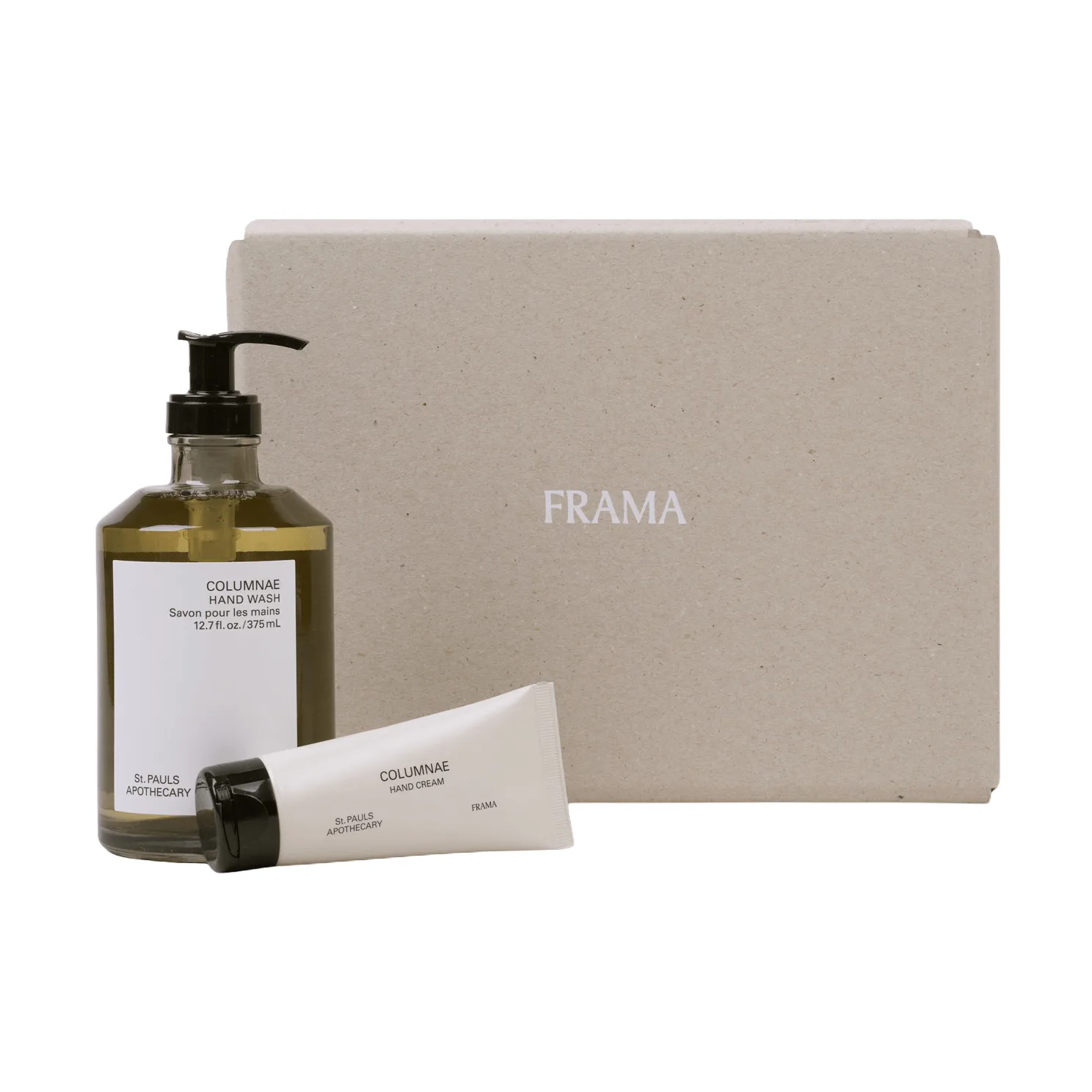 FRAMA 핸드솝 + 핸드크림 선물 세트, Columnae FRAMA