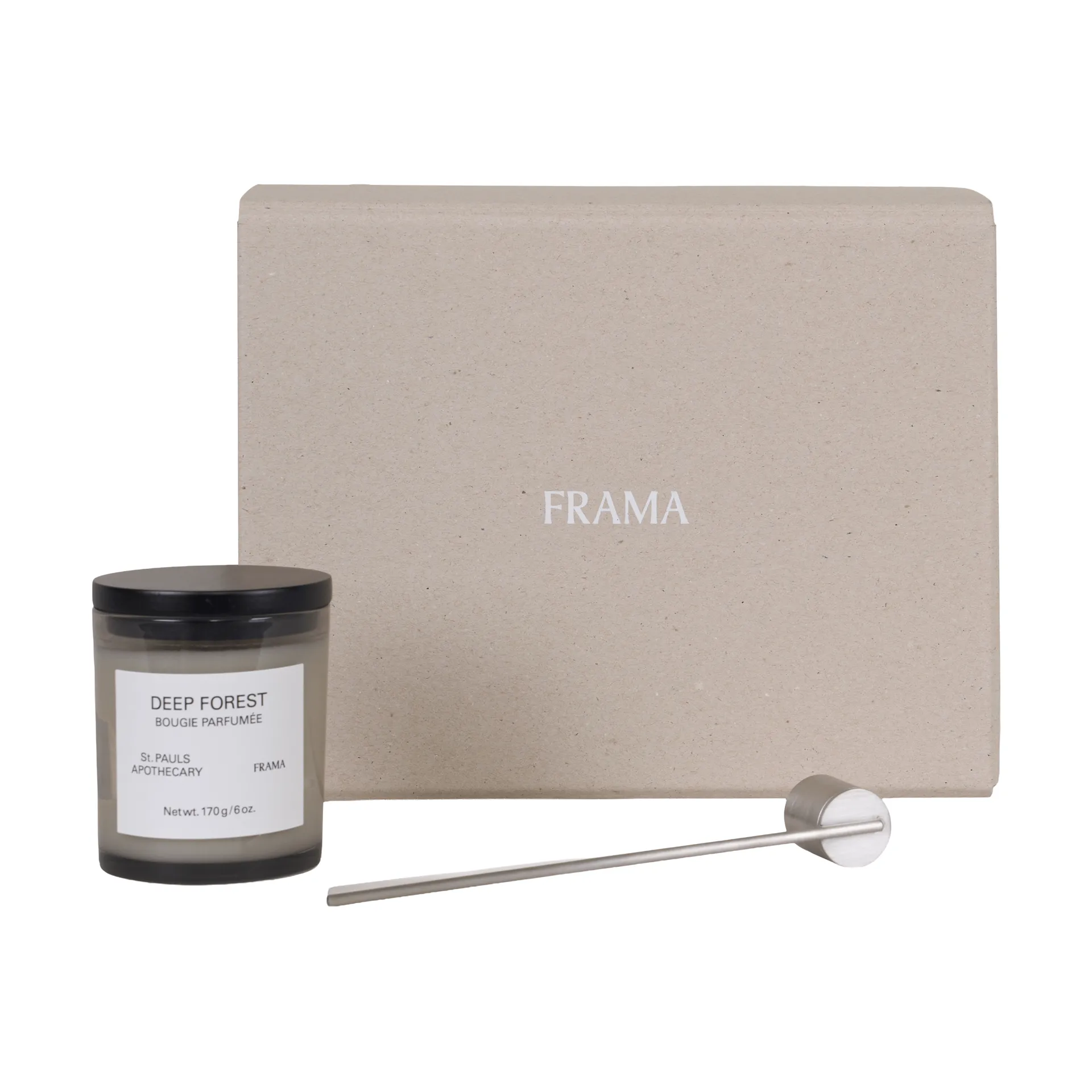 FRAMA 향초 + 캔들 스너퍼 선물 세트, Deep Forest FRAMA