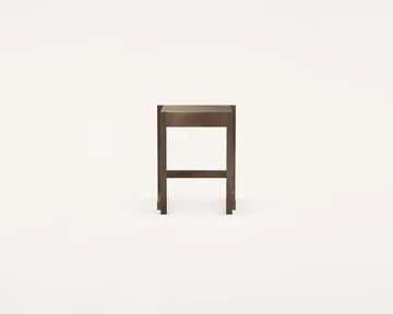 Low Stool 01 스툴 - Dark brown birch - FRAMA