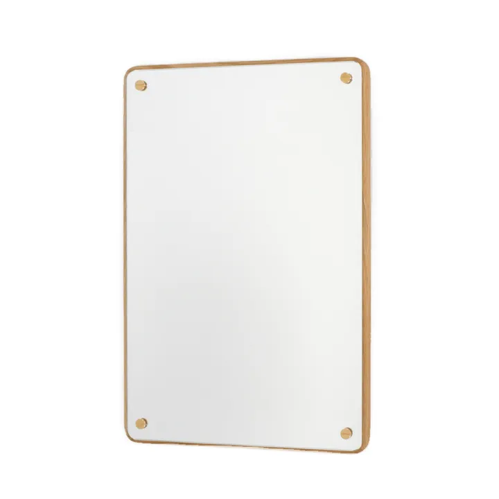 RM-1 Rectangular spegel - 오크, small, 58x40 cm - FRAMA