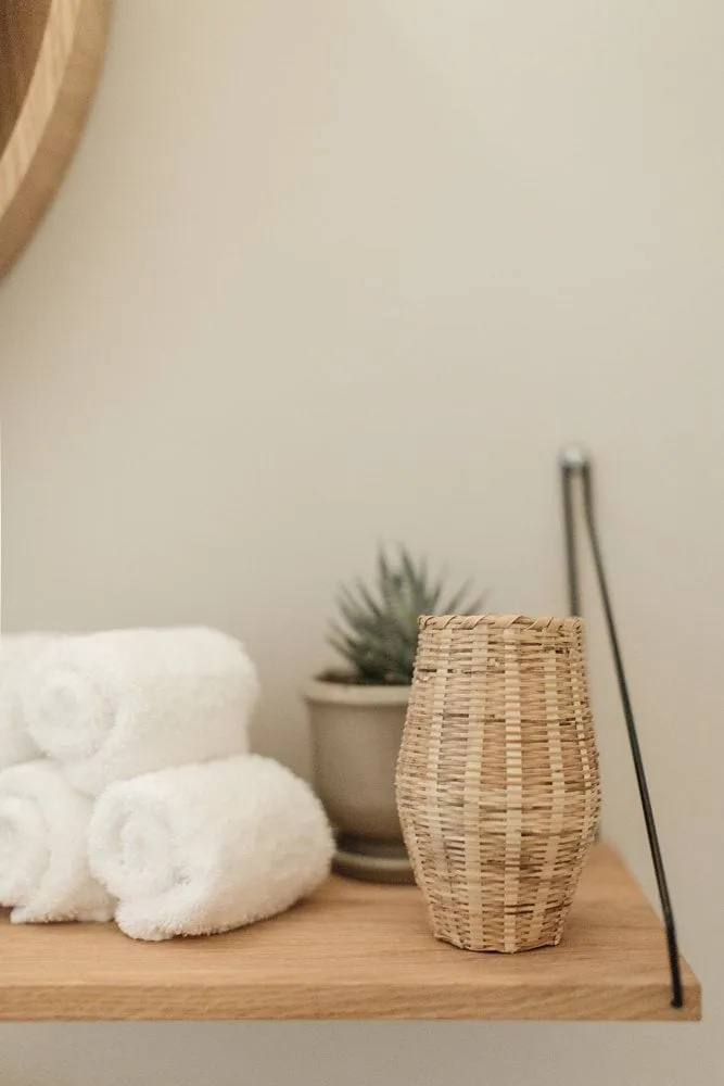 Single Shelf 벽 선반, 오크-블랙, 40x20 cm FRAMA