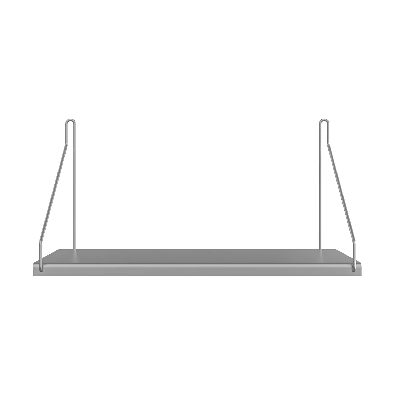 Single Shelf 벽 선반, 스테인리스 스틸, 40x20 cm FRAMA