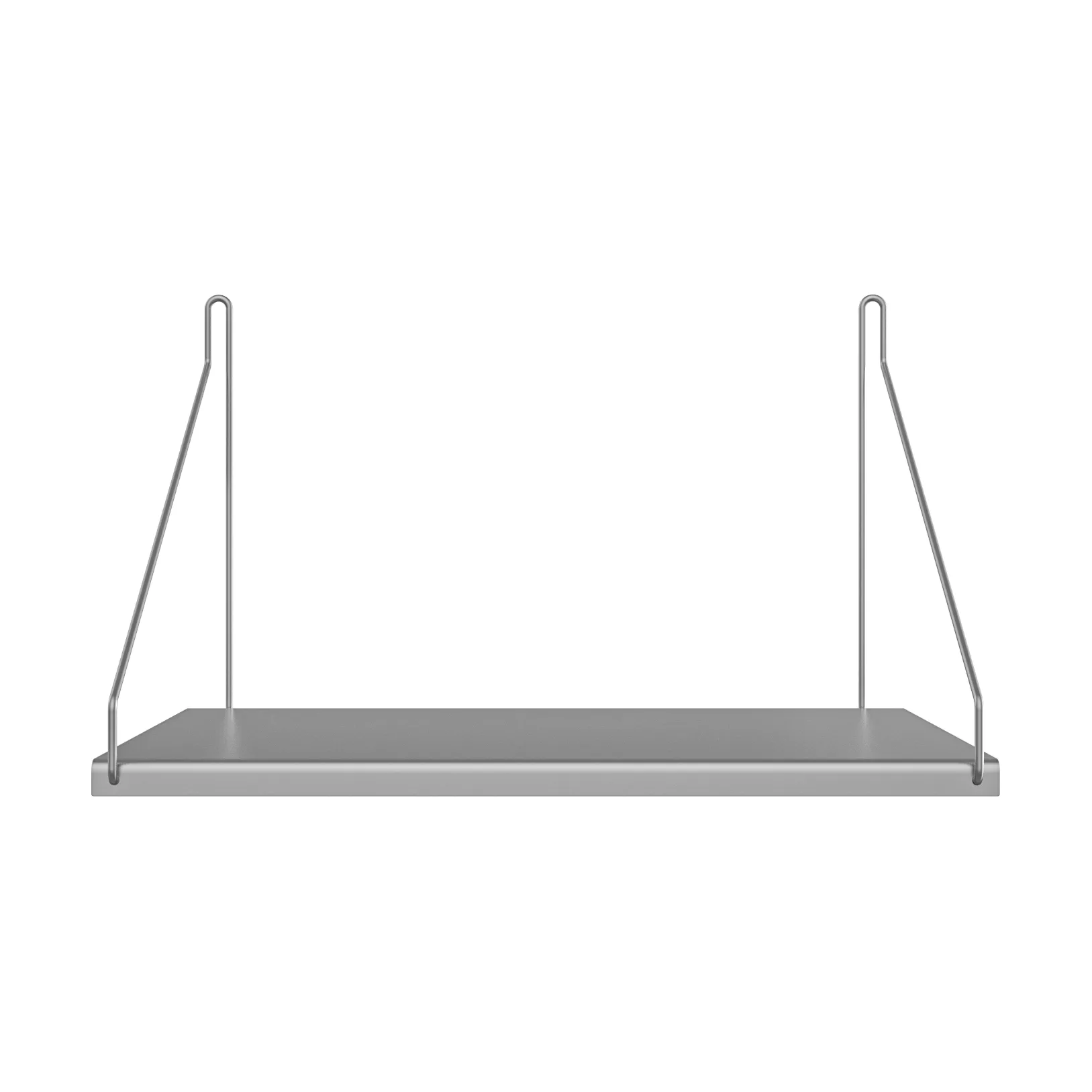 Single Shelf 벽 선반, 스테인리스 스틸, 40x27 cm FRAMA