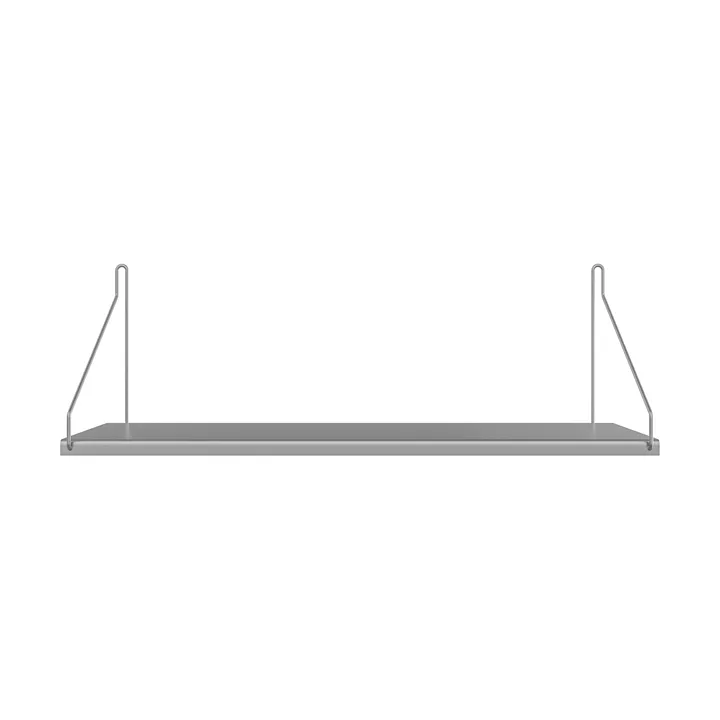 Single Shelf 벽 선반 - 스테인리스 스틸, 60x20 cm - FRAMA