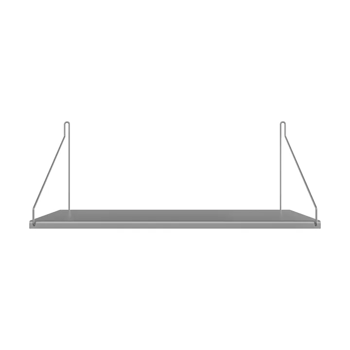 Single Shelf 벽 선반 - 스테인리스 스틸, 60x27 cm - FRAMA