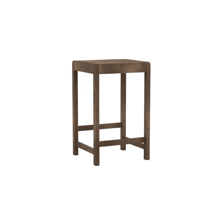 Stool 01 바 스툴 - 다크 브라운 자작나무, 65 cm - FRAMA