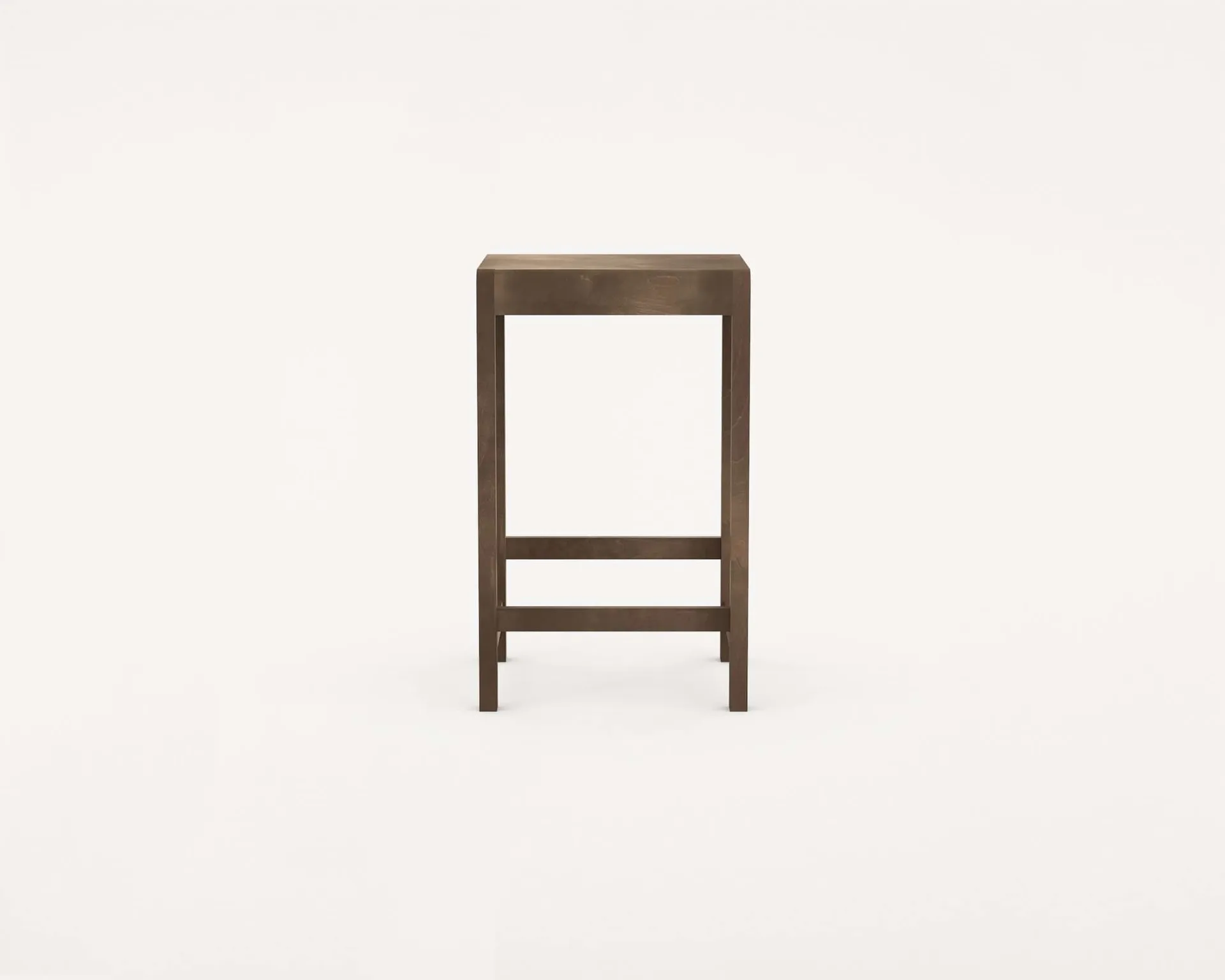 Stool 01 바 스툴, 다크 브라운 자작나무, 65 cm FRAMA