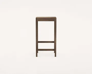 Stool 01 바 스툴 - 짙은 갈색 자작나무, 76 cm - FRAMA