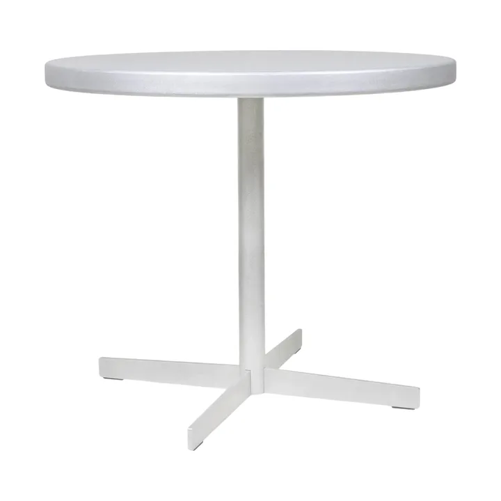 Tasca Table 다이닝 테이블 - Aluminium, large, Ø87,5x75,5 cm - FRAMA