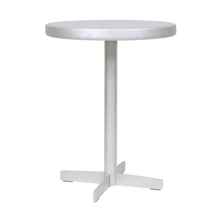 Tasca Table 다이닝 테이블 - Aluminium, small, Ø58x75,5 cm - FRAMA