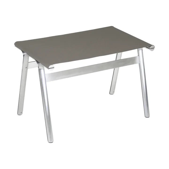 Union 스툴 - Aluminium-Taupe Mesh, H: 40,6 cm - FRAMA