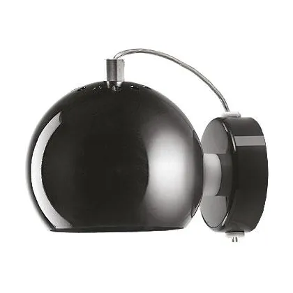 볼 벽 조명 Ø12 cm - Black - Frandsen
