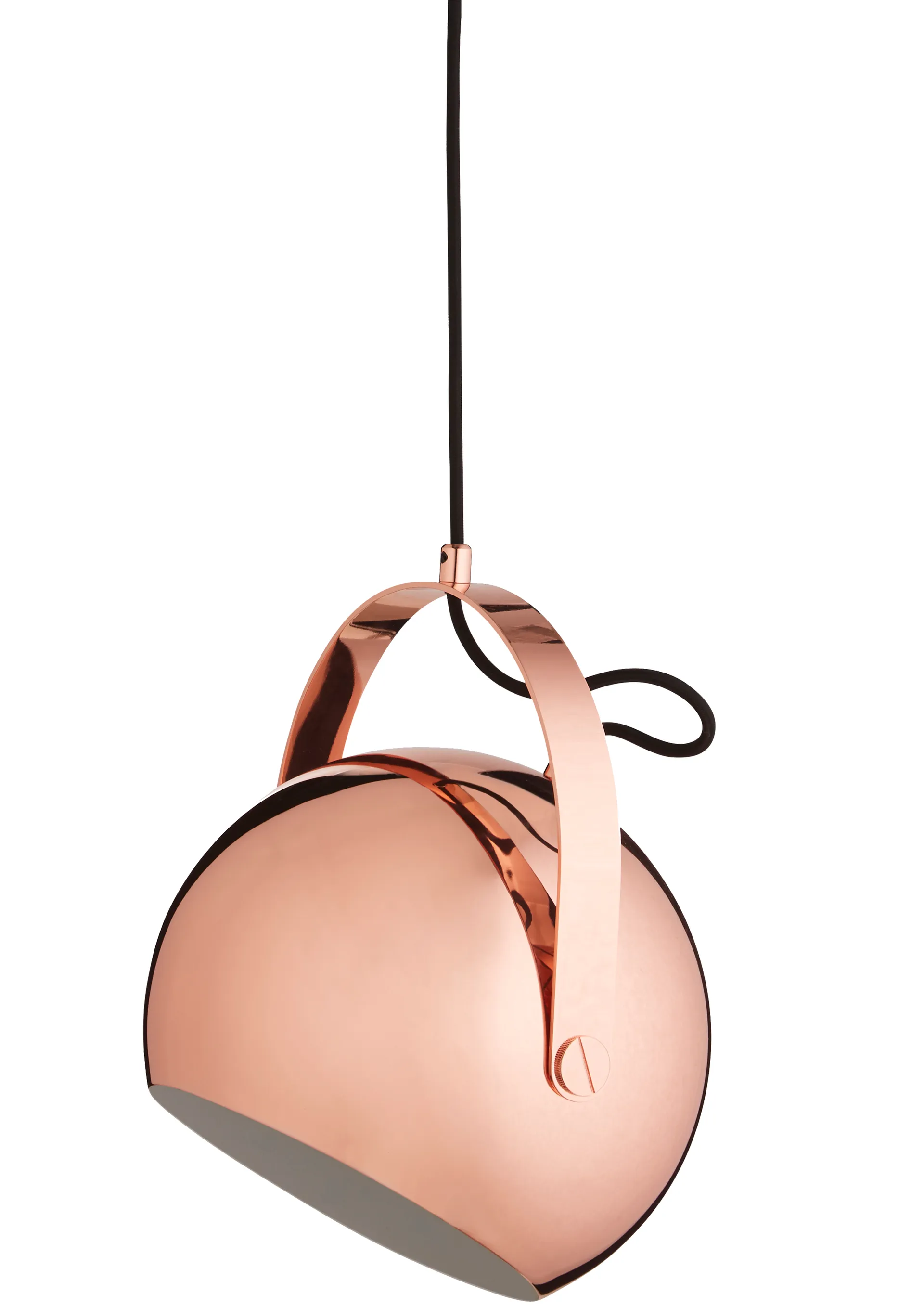 볼 펜던트 Ø19 cm, Glossy copper Frandsen
