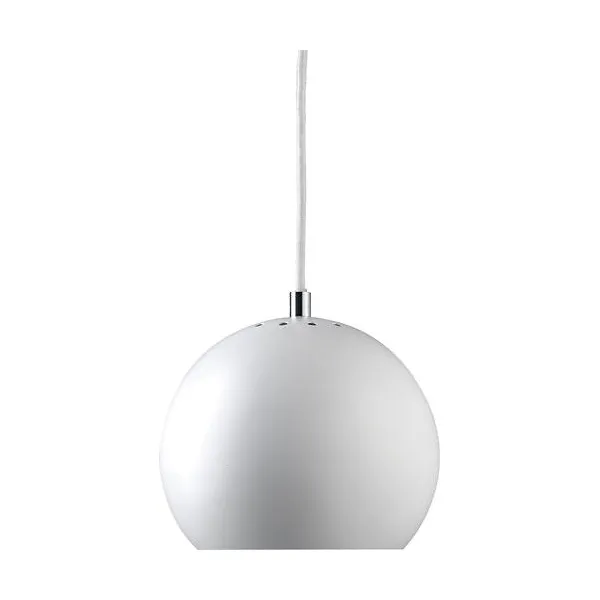 볼 펜던트 조명, White, Ø18 cm Frandsen