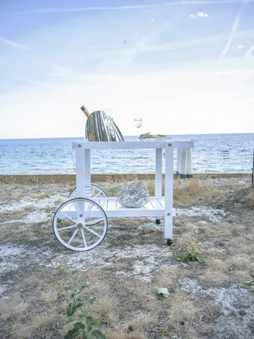 14 서빙 트롤리 - White - Fri Form