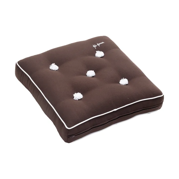 42 쿠션 - Brown, 42x,42 cm - Fri Form