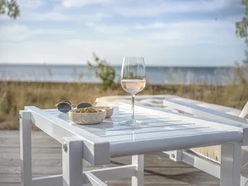 49 트롤리 테이블 - White, 50x46 cm - Fri Form