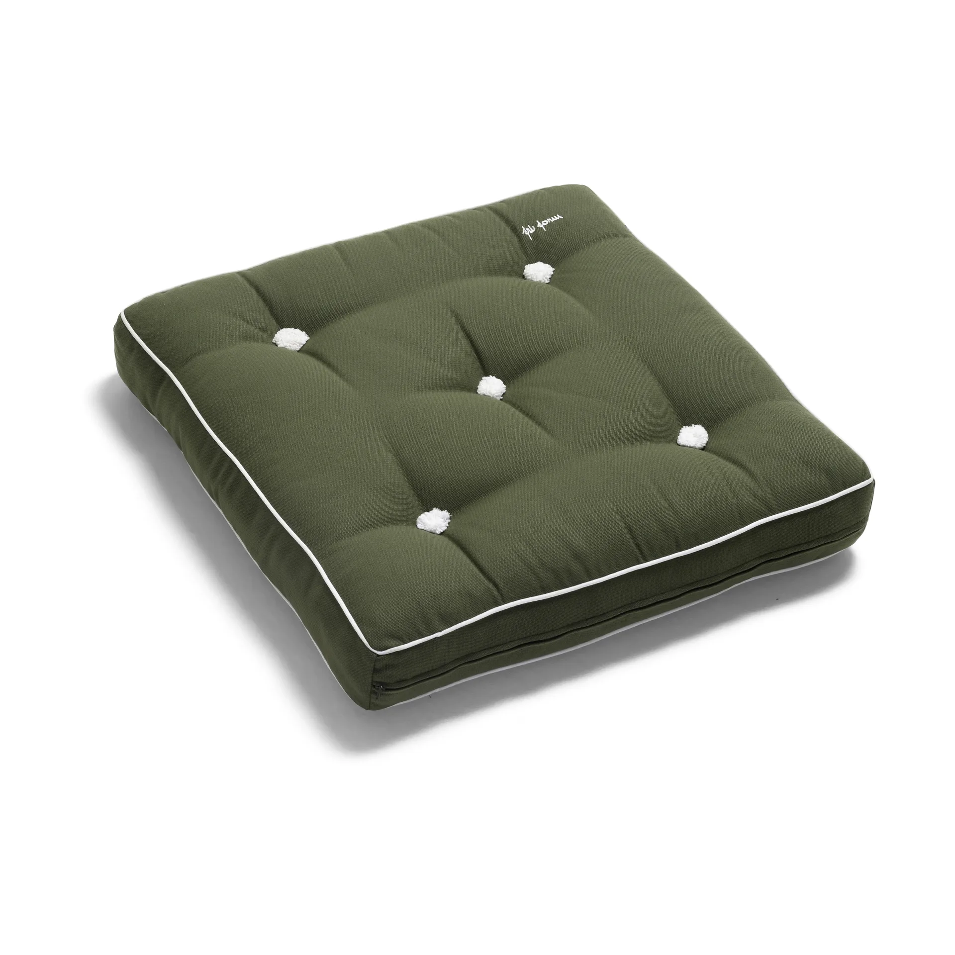 55 쿠션, Khaki green, 55x55 cm Fri Form