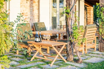 60 트레이 테이블 - Teak, 59x94 cm - Fri Form