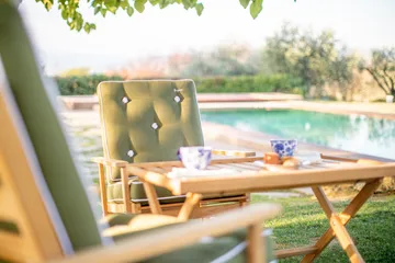 60 트레이 테이블 - Teak, 59x94 cm - Fri Form