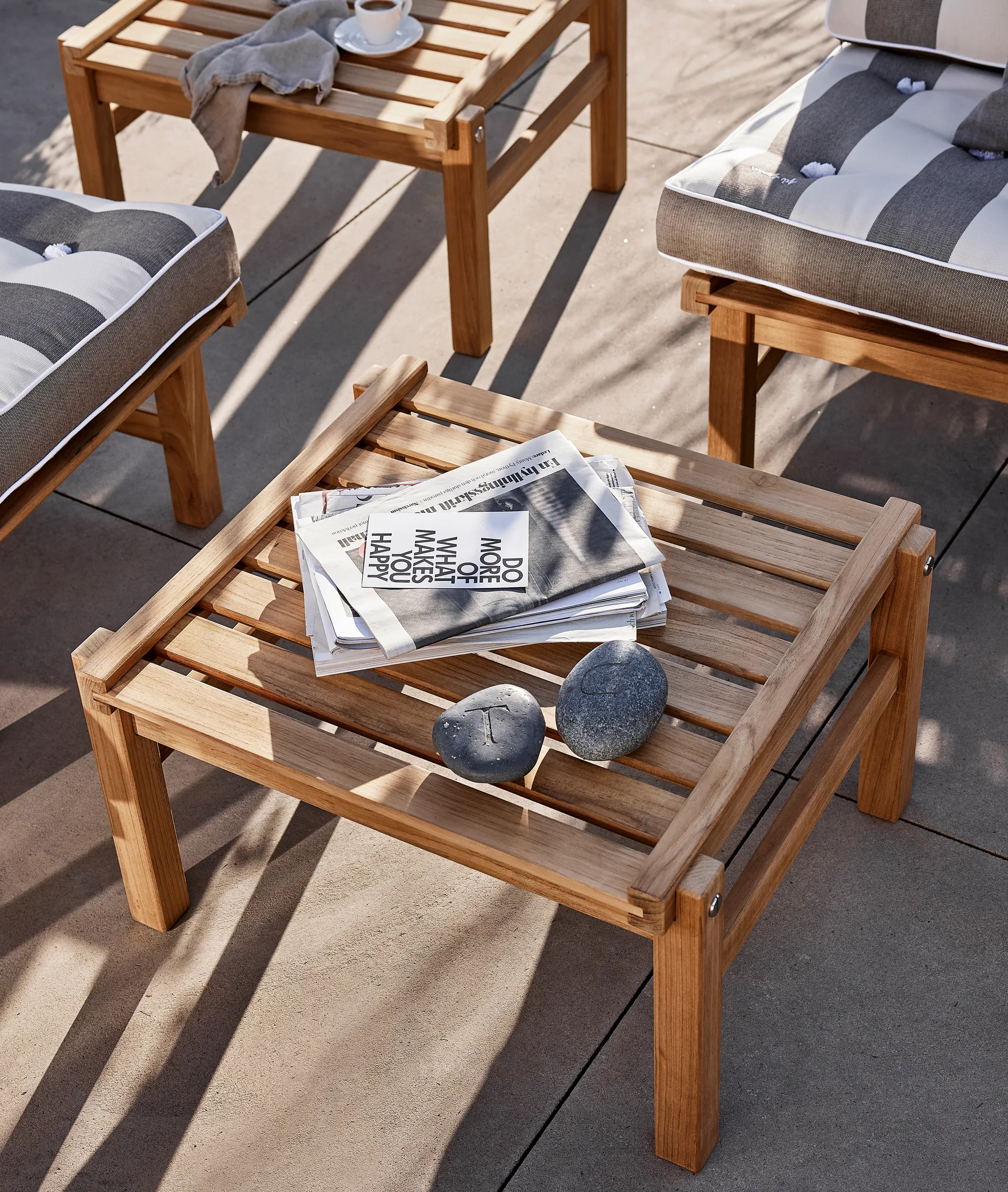 92 오토만, Teak Fri Form