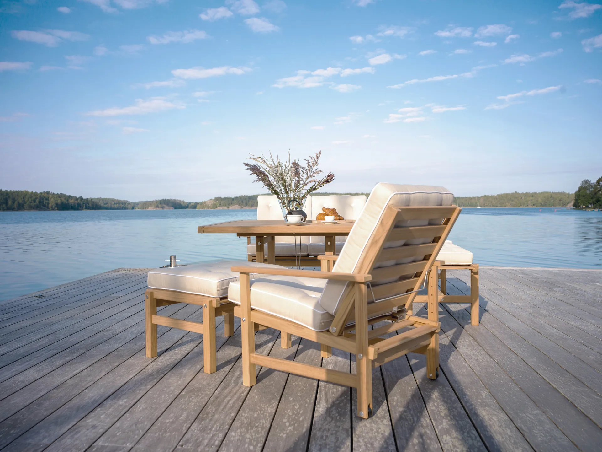 92 오토만, Teak Fri Form