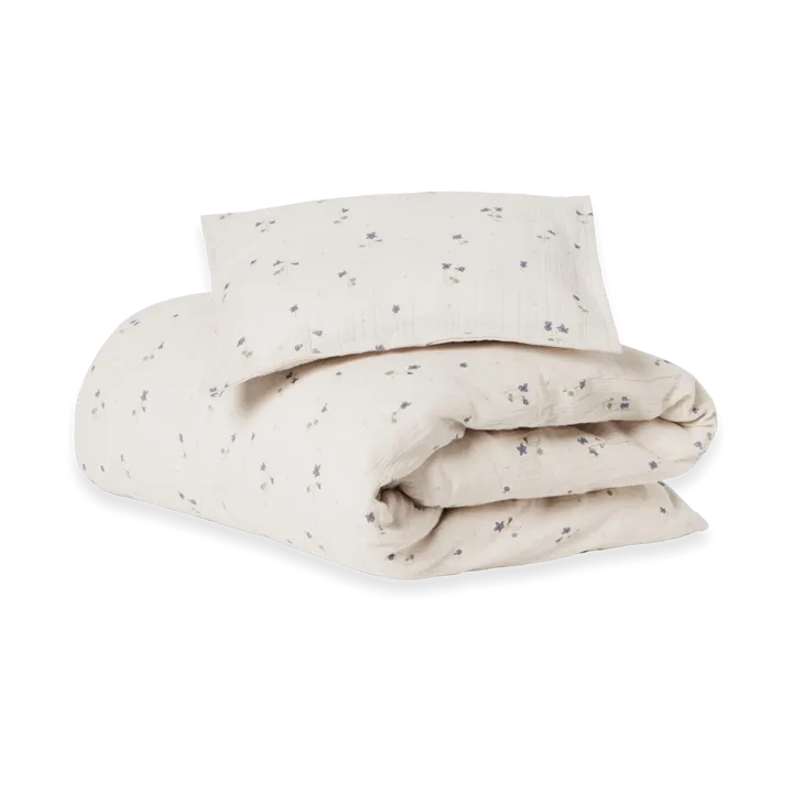 비올라 무슬린 주니어 침구 세트 - 100x130 cm/35x55 cm - Garbo&Friends | 가르보앤프랜즈