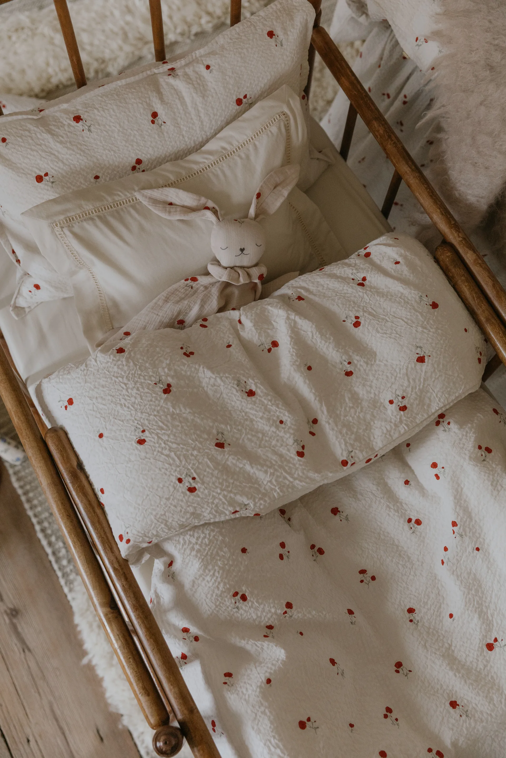 포피 시어서커 주니어 베딩 세트, 100x130 cm/35x55 cm Garbo&Friends | 가르보앤프랜즈