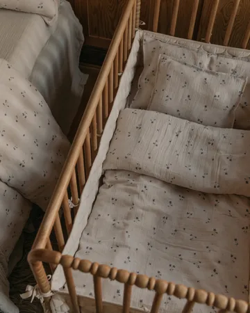 비올라 무슬린 주니어 침구 세트 - 100x140 cm/40x60 cm - Garbo&Friends | 가르보앤프랜즈