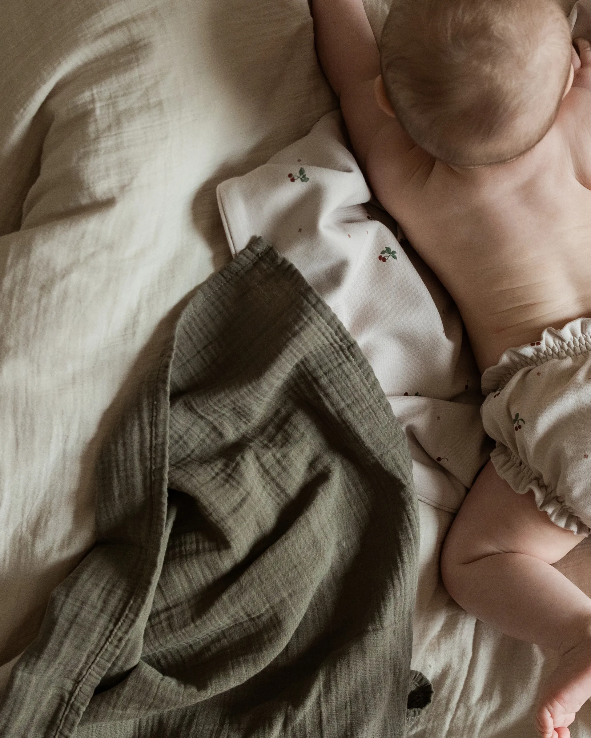 제라늄 무슬린 속싸개, 110x110 cm Garbo&Friends | 가르보앤프랜즈