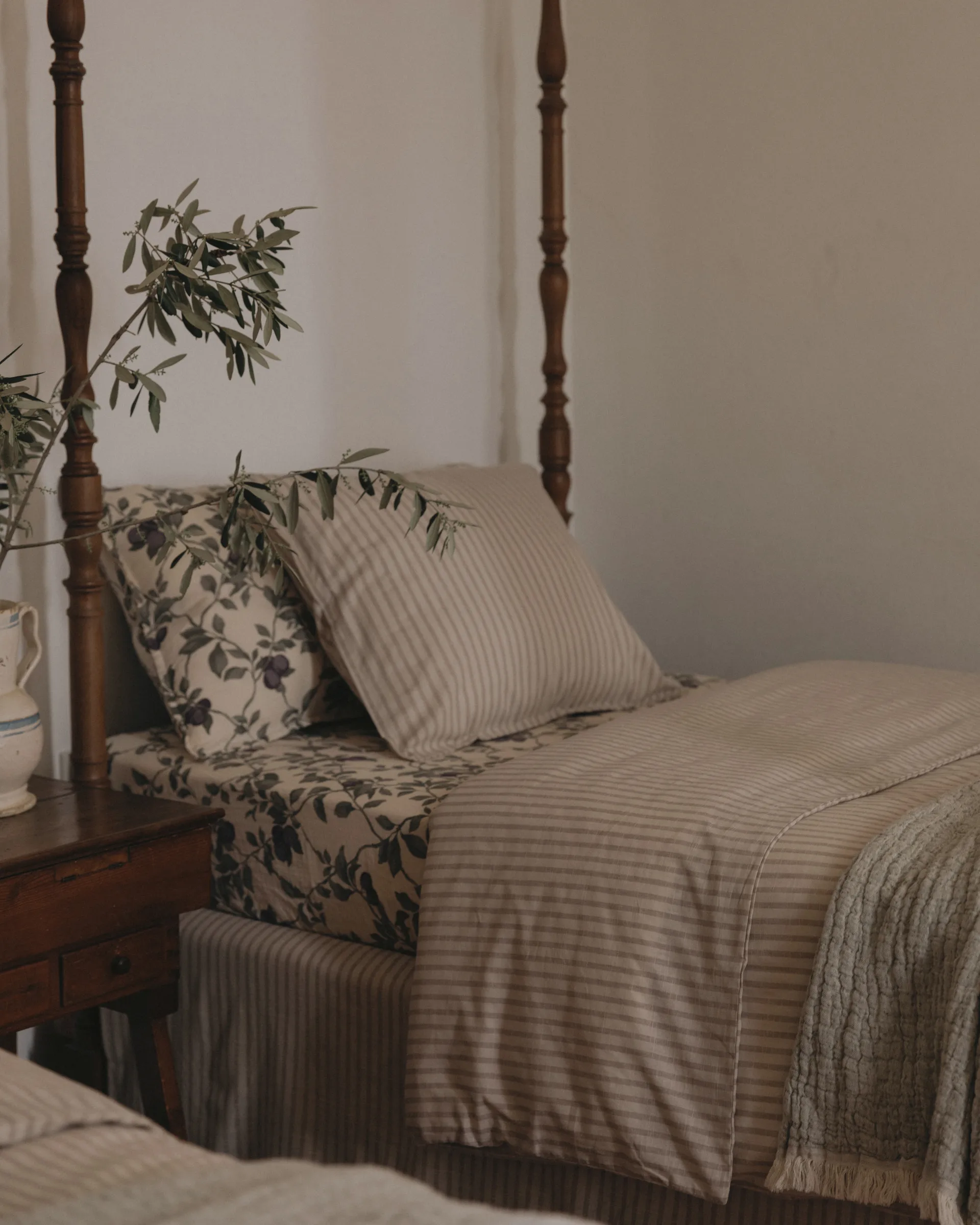 스트라이프 모브 침구 세트, 140x200 cm/50x70 cm Garbo&Friends | 가르보앤프랜즈